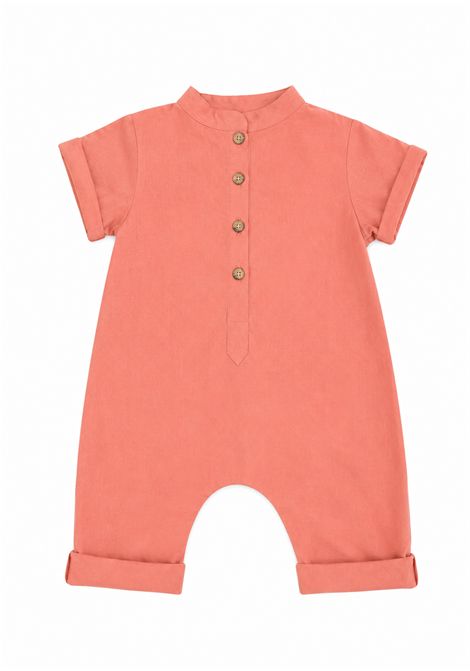 Tuta con bottoni MINIMU' KIDS | 1675 432N WOVEN0552 PALE